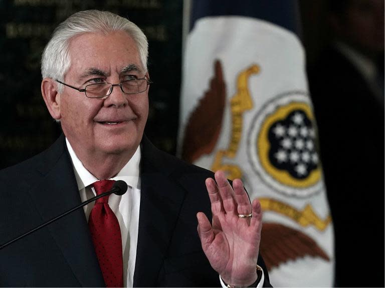 Rex Tillerson warns about 'growing crisis of ethics' in US in apparent rebuke of Trump