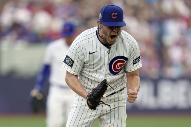 Happ homers twice, Steele pitches Cubs over Cardinals 9-1 in MLB's return  to London