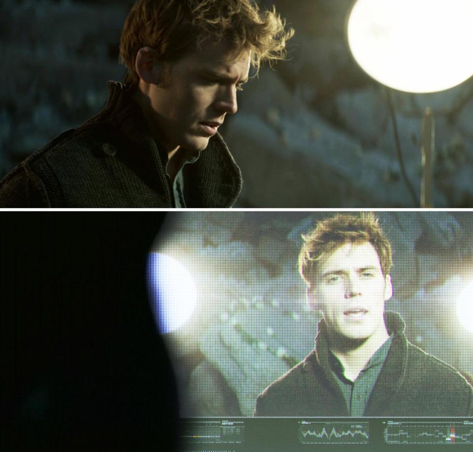 Finnick filming himself