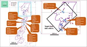 Significant intercepts at Nepal and Roble targets