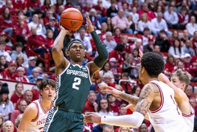 Michigan State suffers another close loss in final regular season game vs.  Indiana, 65-64