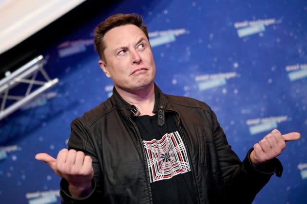 Elon Musk Awarded With Axel Springer Award In Berlin - Credit: Britta Pedersen-Pool/Getty Images
