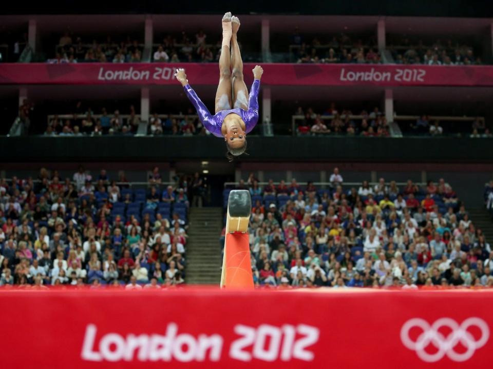 Gabby Douglas, beam