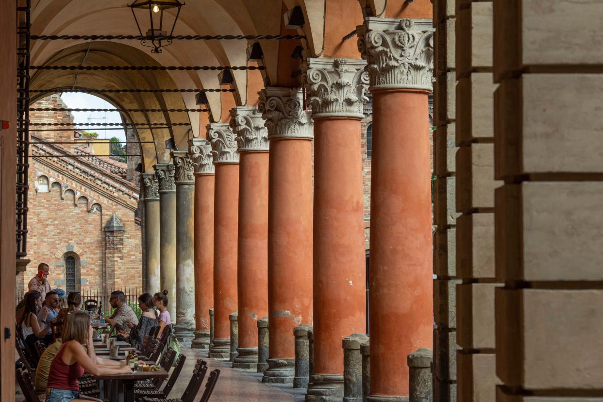 Italy Bologna Porticoes, a new addition (LaPresse)