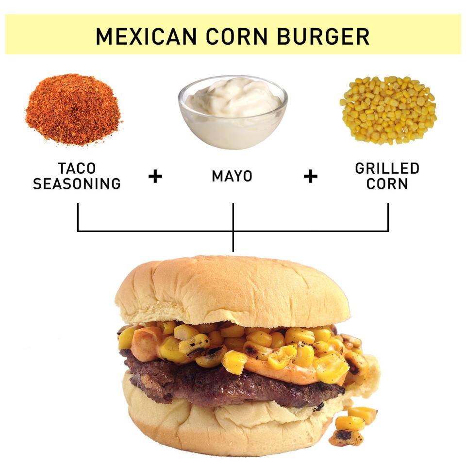 49. Mexican Corn Burger