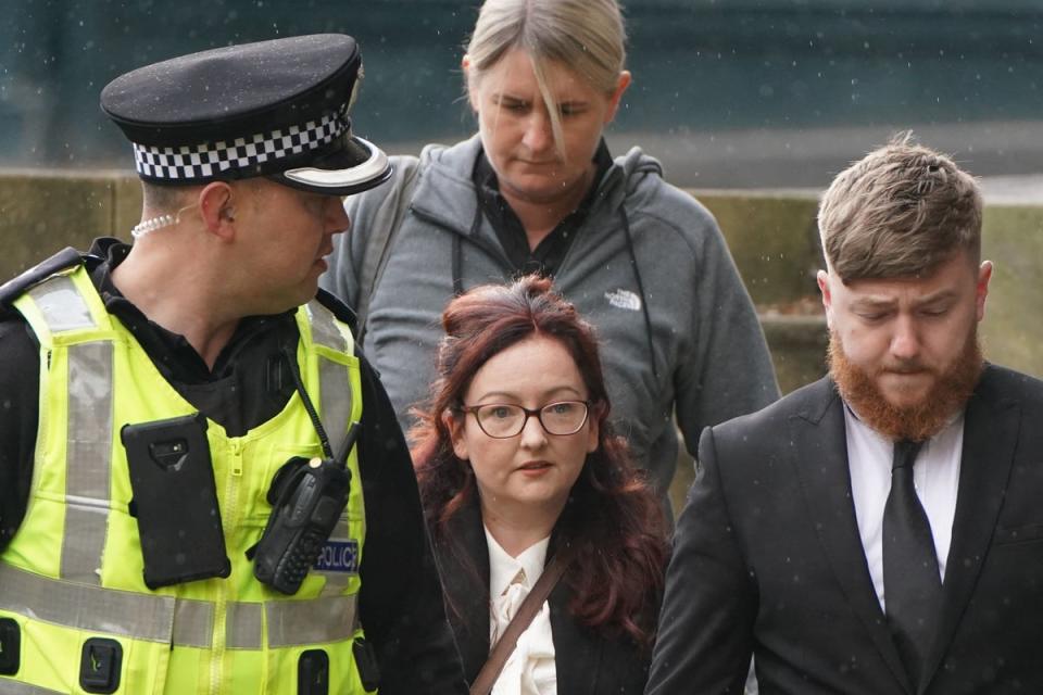 Former Pc Nicole Short previously arriving at Capital House in Edinburgh for the public inquiry into Sheku Bayoh’s death (Andrew Milligan/PA) (PA Wire)