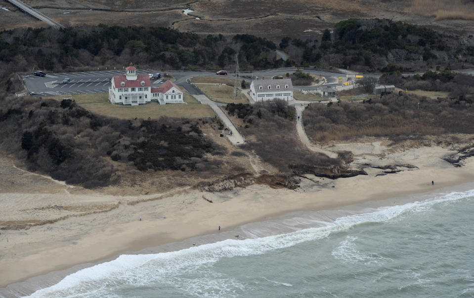 Coast Guard Beach, shown in the photo, and Nauset Light Beach in Eastham typically see erosion due to longshore sediment transport and the creation of parabolic dunes, according to Linzy French, a Cape Cod National Seashore visual information specialist. "It's part of the normal erosion cycle, but as storms grow more intense, more damage can occur," French said.