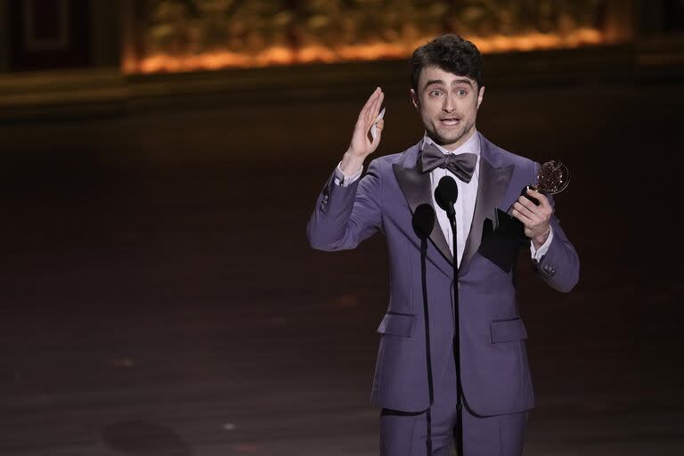 Daniel Radcliffe agradeció emocionado su primer premio Tony