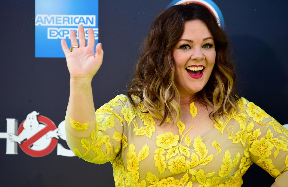 Melissa McCarthy at "Ghostbusters" premiere