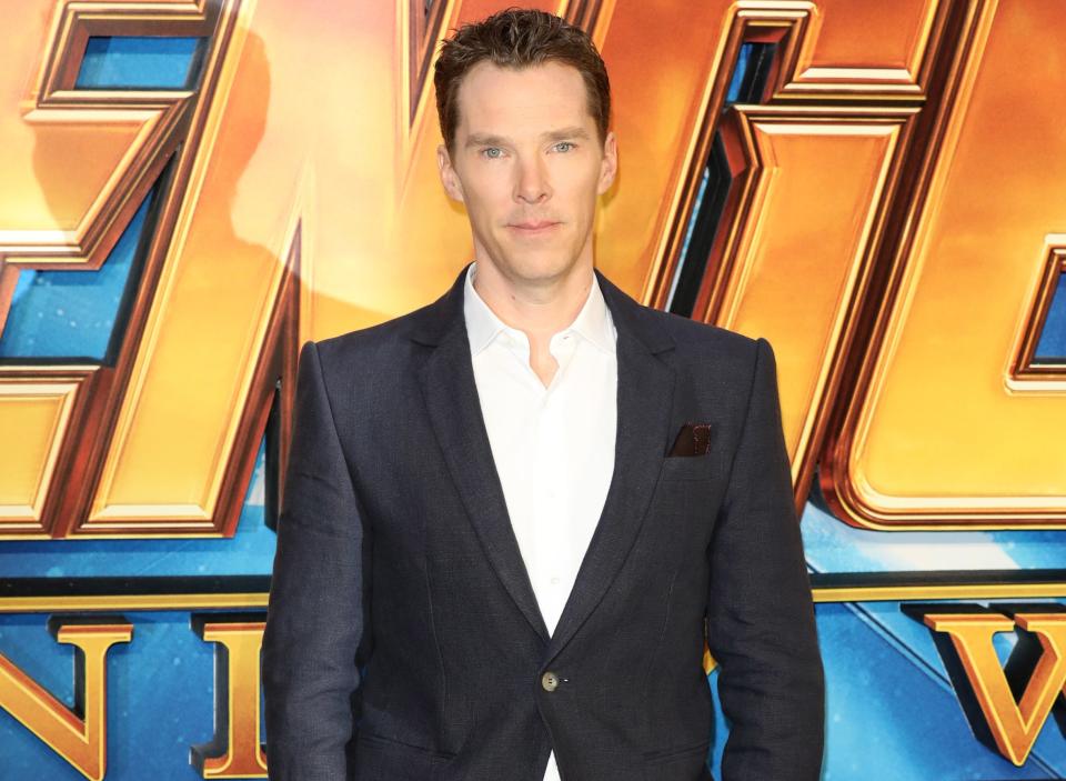Benedict attends a Marvel event