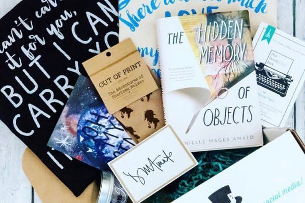 Starts at $18/month.&nbsp;A book box curated with bookish women in mind. Each box contains your choice of YA or adult novel and 3 to 5 literary goodies. Get <a href="https://www.cratejoy.com/subscription-box/the-bookish-box/" target="_blank">20 percent off with code <strong>BLKFRI</strong></a> at checkout.&nbsp;