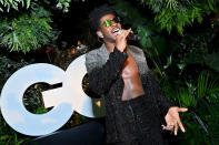 <p>Lil Nas X performs during the 2021 <em>GQ </em>Men of the Year party in West Hollywood on Nov. 18. </p>