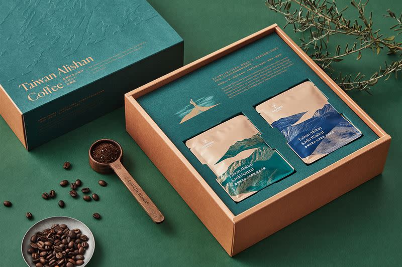 哈本咖啡推出「山林之心」珍藏版禮盒（圖／品牌提供）