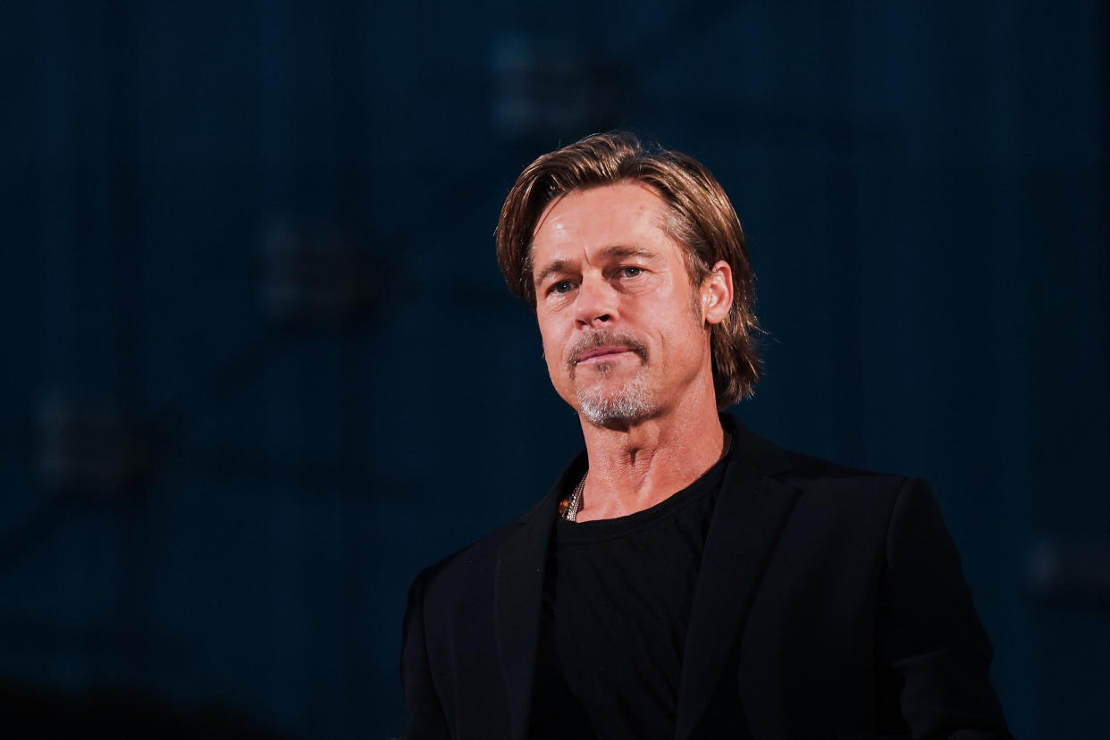 TOKYO, JAPAN - SEPTEMBER 13: Brad Pitt attends the Japan premiere of 'Ad Astra' on September 13, 2019 in Tokyo, Japan. (Photo by Ken Ishii/Getty Images)