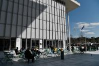 The new cultural centre housing Greece's national library was made possible thanks to a massive donation from a leading philanthropic organisation, the Stavros Niarchos Foundation