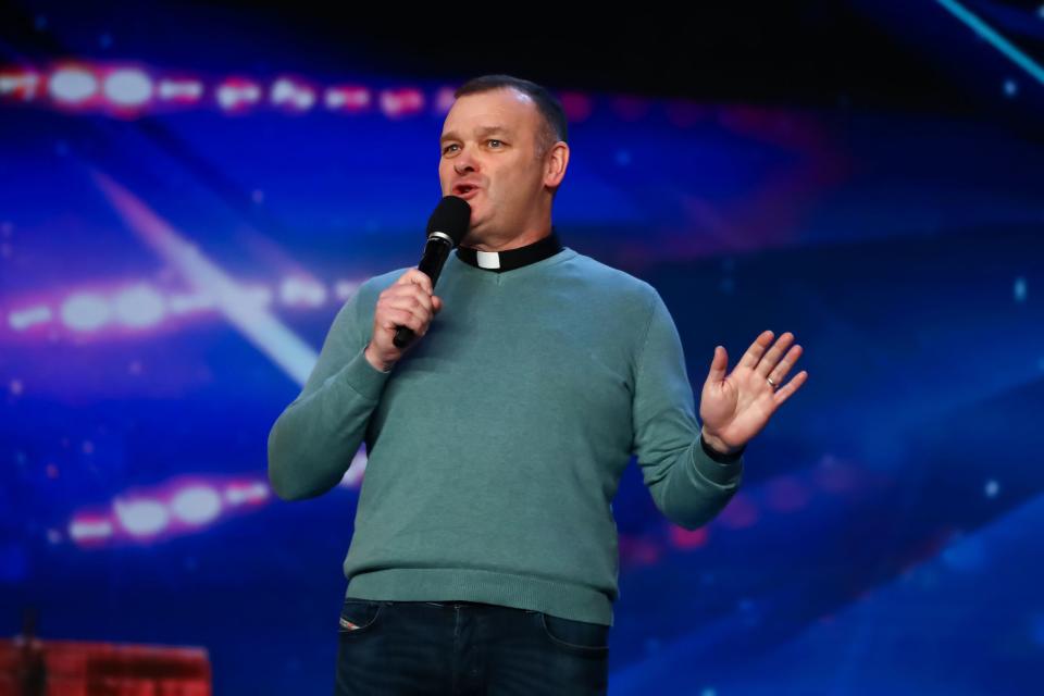 Allan Finnegan
'Britain's Got Talent' TV Show, Series 14, Episode 3, UK - 25 Apr 2020