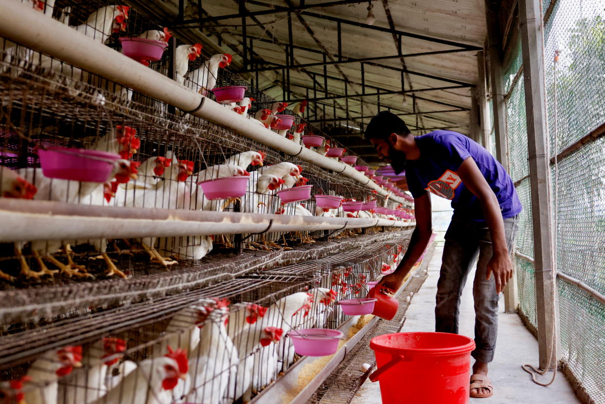 The world’s most popular meat has succumbed to inflation. (PHOTO: REUTERS/Mohammad Ponir Hossain)