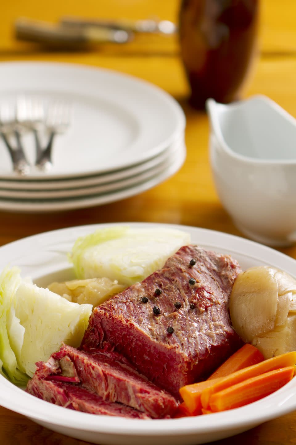 5) Corned Beef and Cabbage