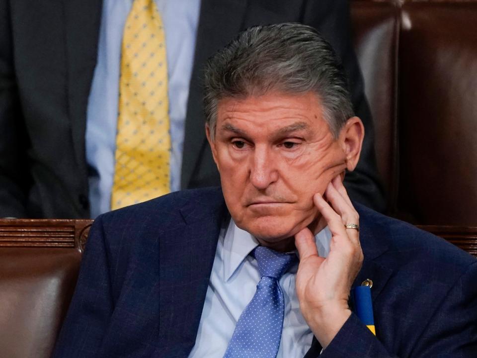 Joe Manchin in Congress, Senate