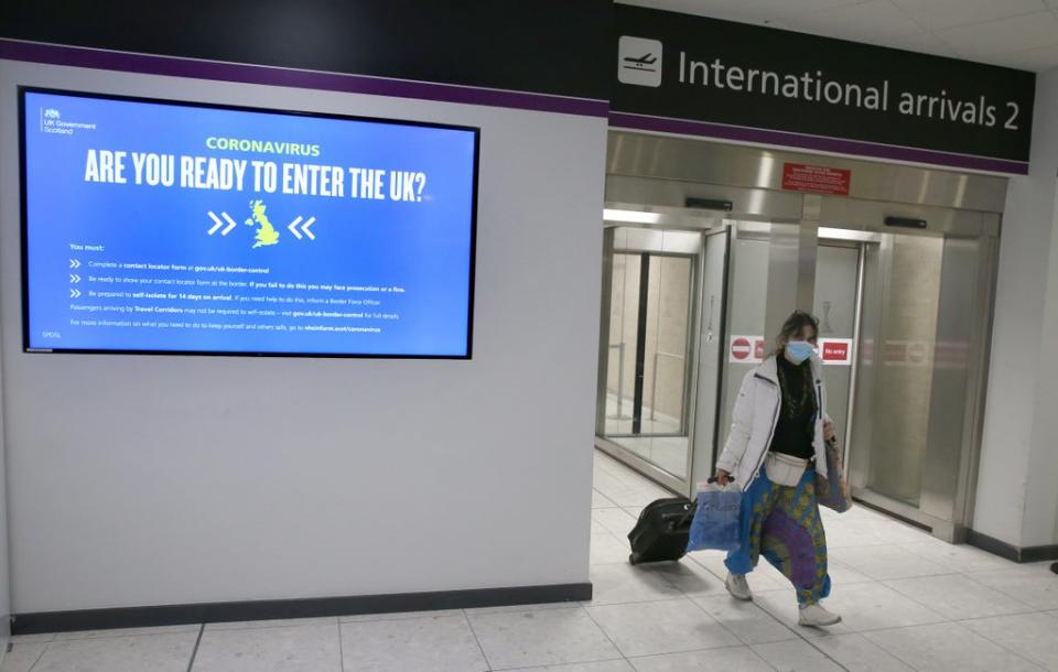 Tougher travel restrictions have been proposed (Andrew Milligan/PA) (PA Archive)