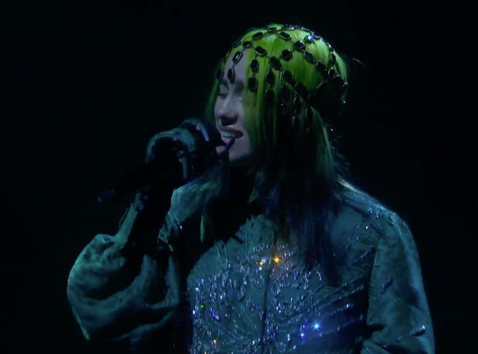 Billie Eilish, 2021 Grammy Awards, Performance