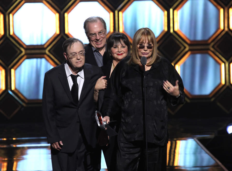 David L. Lander, Michael McKean, Cindy Williams and Penny Marshall