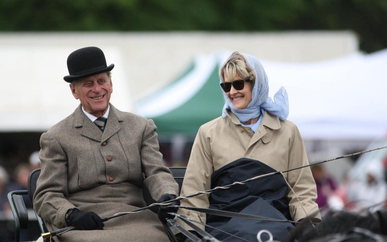 Prince Philip and Lady Mountbatten - Steve Parsons/PA