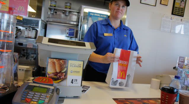 Kamran Adan said he worked at different McDonald's stores across London for a year and had shared the tip on how to get the freshest meal. Photo: Getty