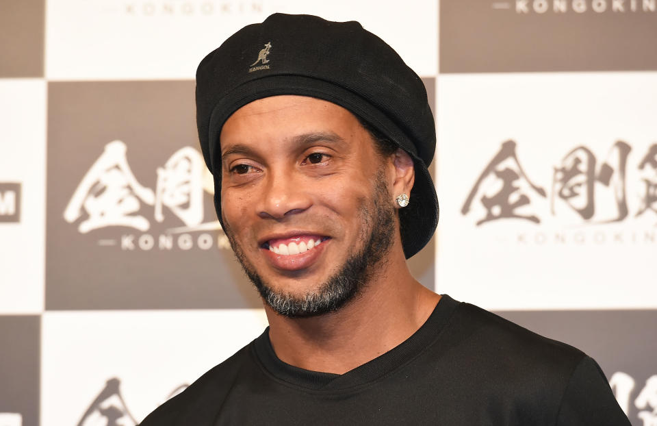 Ronaldinho will be marrying both of his girlfriends at the same time in an August ceremony in Rio de Janeiro. (Getty)