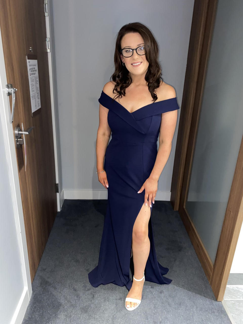 Amanda, 33, was scared into action when a regular smear test, which detected abnormal cells, saw her facing a hysterectomy, pictured following her weight loss. (Caters)