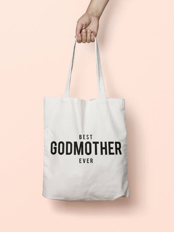 Best Godmother Ever Tote Bag