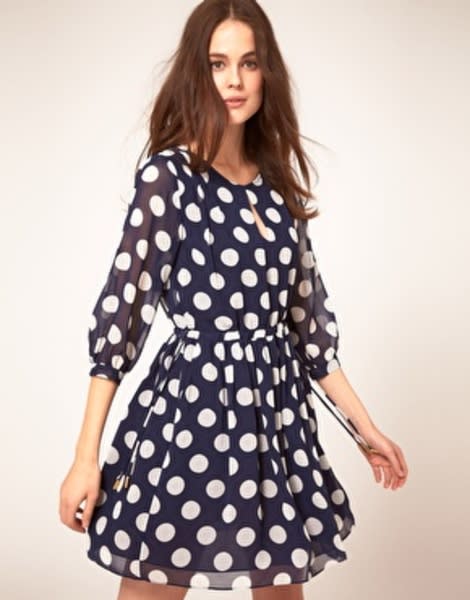 Whistles Big Spot Dress