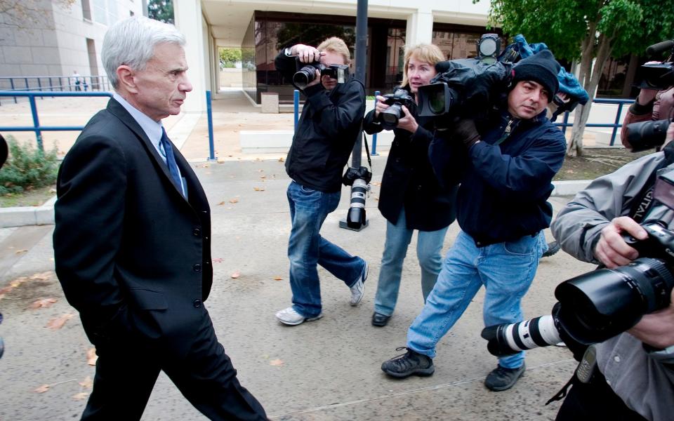 Blake leaves court during his murder trial - Ted Soqui/Corbis via Getty Images