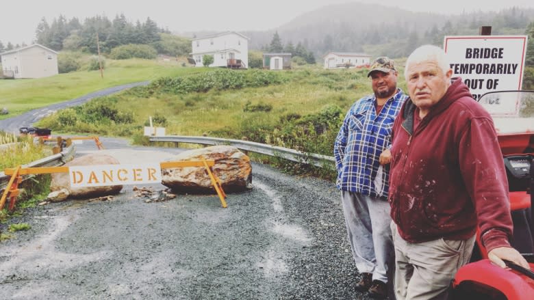 Ferryland residents angry over long wait for bridge fix