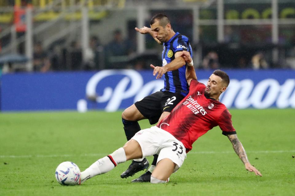 Inter Milan take on AC Milan seeking the Serie A title  (Getty Images)