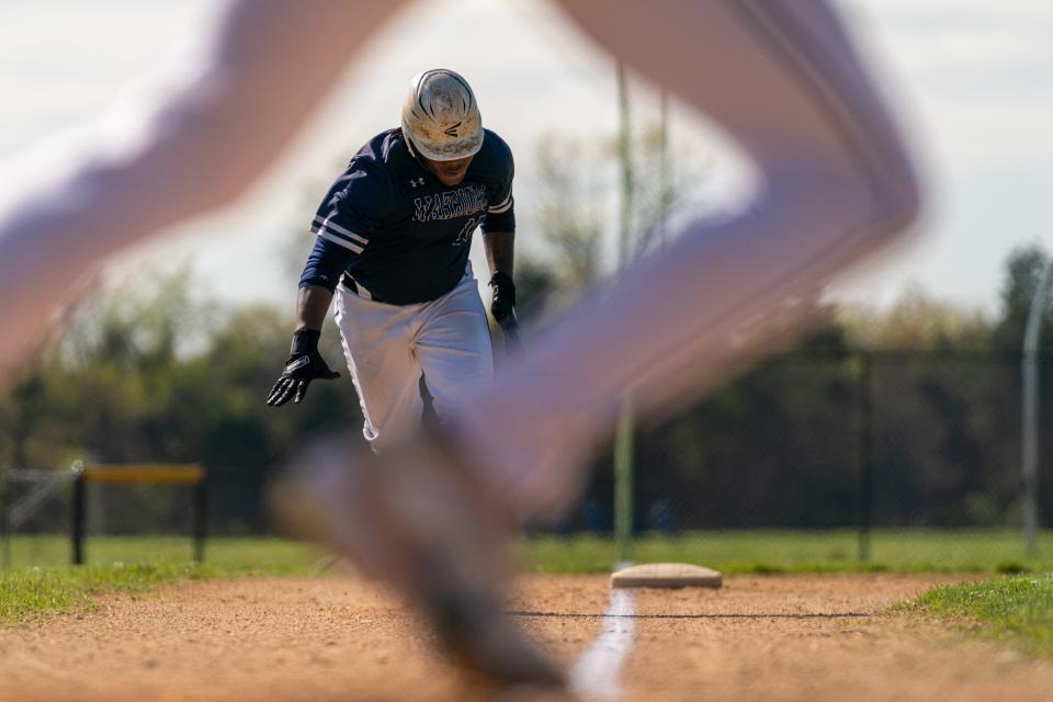 Pingry and Franklin high school baseball teams met Thursday, April 25, 2024 afternoon at the field at Franklin High School in Somerset.