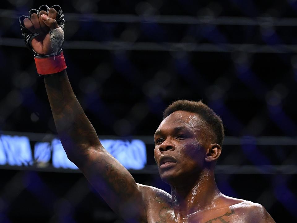 UFC middleweight champion Israel Adesanya (Getty Images)