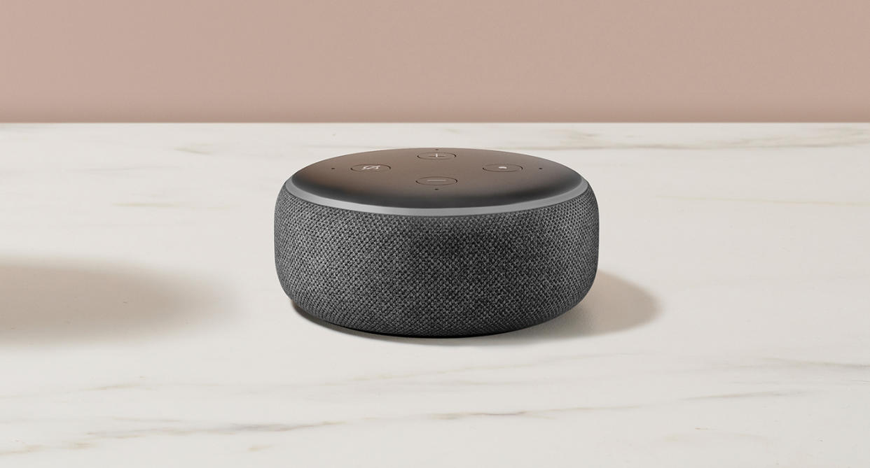 The Echo Dot is down to just £18.99. (Getty Images)