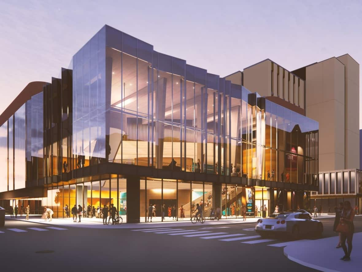 A new performing arts centre in Fredericton could open as soon as 2026. (Fredericton's New Performing Arts Centre - image credit)