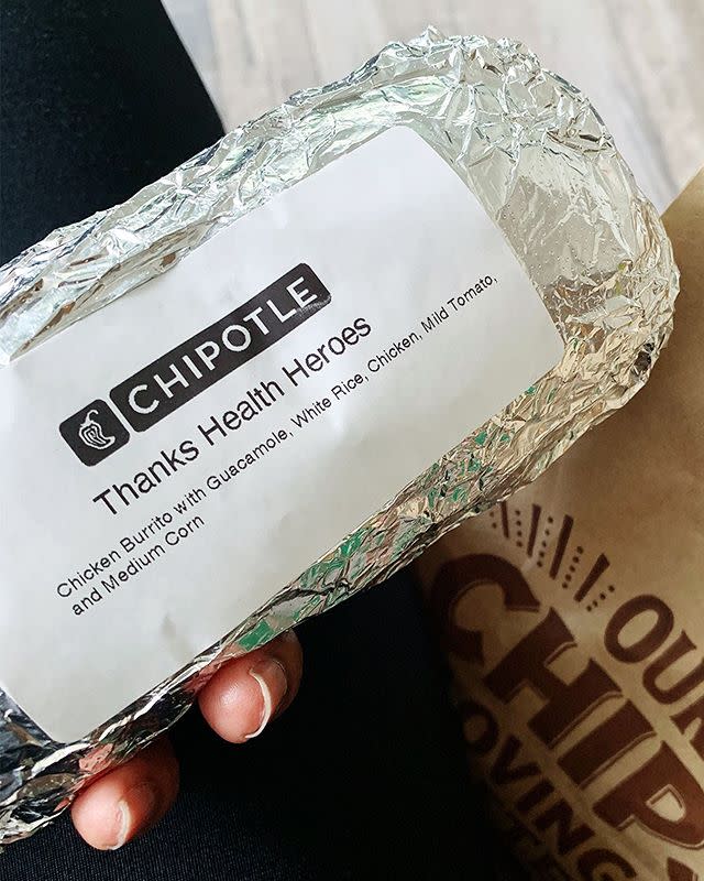 3) Chipotle