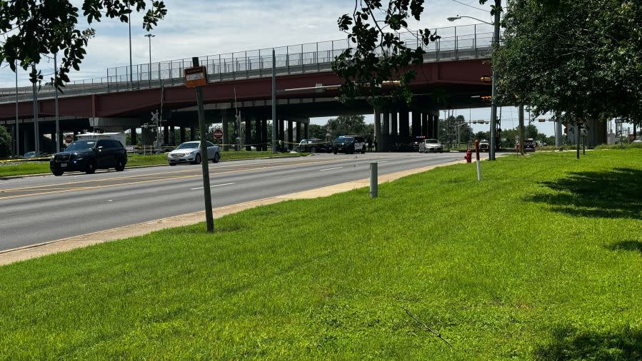 1 dead after Amtrak train struck SUV in Round Rock Wednesday, May 15, 2024 (KXAN Photo/Todd Bynum)