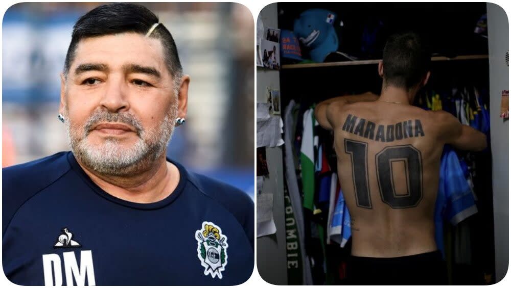 Diego Maradona Fans Attempt To Keep Argentine Star Immortal By Getting ...