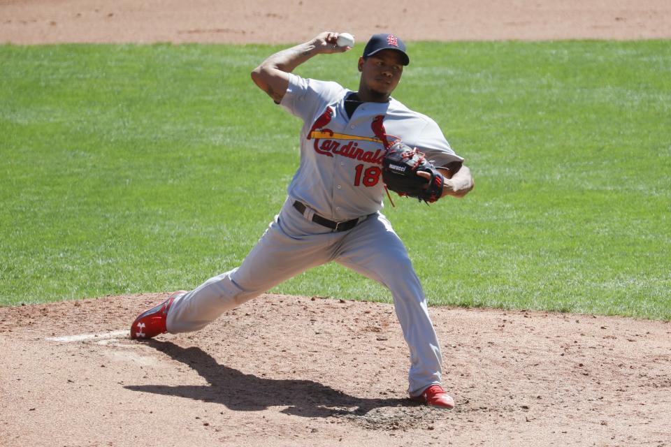 Carlos Martinez has been the glue that kept the Cardinals rotation together this season. (AP)