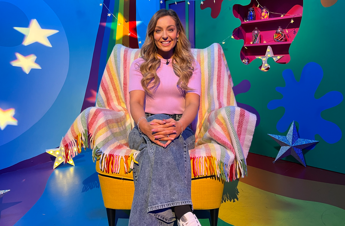 Amy Dowden has read a bedtime story for Children’s Mental Health Awareness Week (BBC)