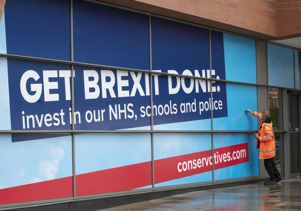 Preparations underway ahead of the Conservative Party Conference in Manchester, as the Tories have insisted it will go ahead despite the Commons voting against the Government's request for a three-day recess to coincide with the event.