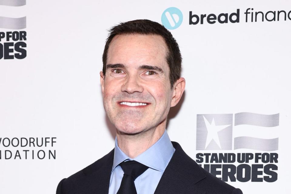 Jimmy Carr in New York in November 2023 (Jamie McCarthy/Getty Images for Bob Woodruff Foundation)