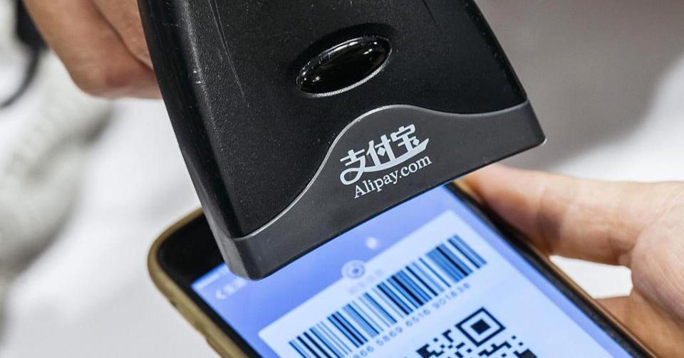 Chinese consumers pay merchants by scanning QR codes. Anthony Kwan | Bloomberg | Getty Images