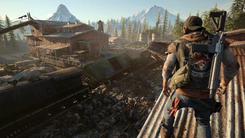 The new zombie apocalypse game for PlayStation 4, "Days Gone," horrifying but gorgeous
