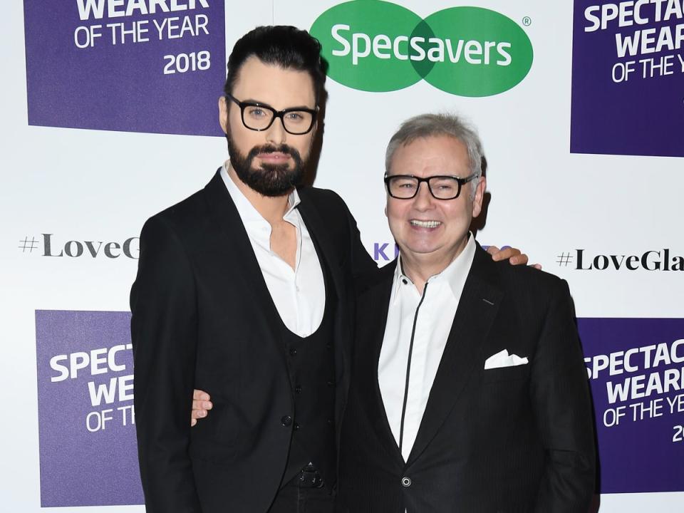 Clark with Eamonn Holmes (Getty Images)