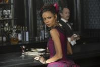 <p><strong>On the scene when Maeve “wakes up” in the Westworld lab and witnesses the way the hosts are treated there:</strong> “That was originally going to be in the pilot, but they decided that it was such a powerful set-piece that they could let it breathe and allow it to really take center stage in the second episode. I was thrilled about that. It was the first time that I was playing the nudity, which is a very powerful and important part of the season, to see these characters stripped naked. Because it was my first time doing that, all that fear and vulnerability I was feeling as Thandie the actress was really feeding beautifully into the fear experienced by the character. I became a lot more comfortable with being naked as the series progressed, but in the pilot it was very challenging. … It’s a nightmare-scape, because nothing makes sense. She’s seeing horrific images of bodies and carcasses of meat just being dumped on the ground. And she’s naked. She’s in a completely opposite scenario to Maeve in the saloon, where she takes command and is very self-assured. Suddenly, she’s inside this nightmare, and it’s the worst thing imaginable, to wake up in this alien world where you’re being treated with appalling depravity. I didn’t have to think about much other than what I was seeing and doing.”<br><a rel="nofollow" href="https://www.yahoo.com/tv/emmys-westworld-star-thandie-newton-embodying-daring-vicious-maeve-185412752.html" data-ylk="slk:Read the full interview.;elm:context_link;itc:0;sec:content-canvas;outcm:mb_qualified_link;_E:mb_qualified_link;ct:story;" class="link  yahoo-link">Read the full interview.</a><br><br>(Credit: HBO) </p>